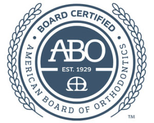 board certified orthodontist seal