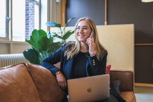 woman scheduling an appointment